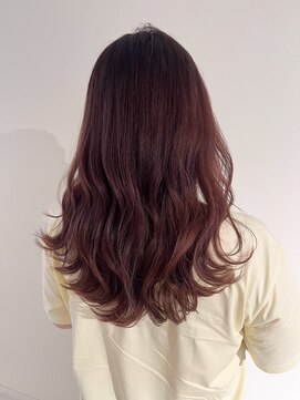 アヴァンスクロス あべのルシアス店(AVANCE.CROSS) ピンクベージュ×髪質改善カラー