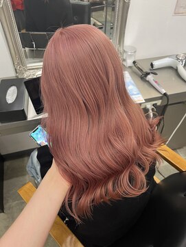 グリードヘアー(greed hair) 柔らかpink beige