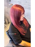 【レイヤーカット】cherry red