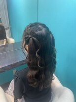 リエラ 新宿(RIERA)&nbsp;髪リボンハーフツイン