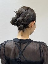 ピークアブー アヴェダ アトレ恵比寿(PEEK-A-BOO AVEDA)&nbsp;カチモリ/アレンジ/結婚式アレンジ/ボブアレンジ/前髪あり