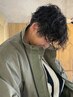 【メンズ限定】メンズパーマ+カット　11000円