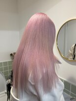 ニコ トウキョウ 渋谷(nico TOKYO)&nbsp;ホワイトピンクダブルカラーケアブリーチハイトーン