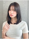 イメチェン外ハネボブ美髪×ブリーチなしレイヤー韓国[大宮]