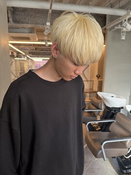 フェブ(fev) (fev_sora) men's 抜きっぱなしブロンド