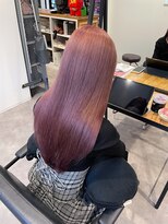 ナンバー(number+)&nbsp;10代20代ブリーチありピンクカラー