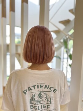 クララ オサエンドウリ(CLALA. Osaendori) 韓国風ボブ 10代・20代・30代髪型/トレンドカラー