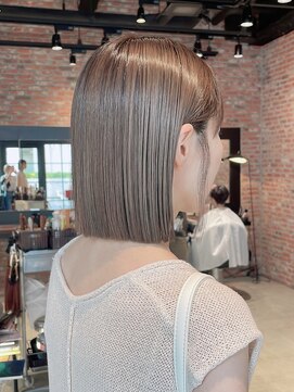 オーガニック アトリエ 大宮(organic+atelier) 20代30代40代プツっとストレート大人かわいいボブミニボブ