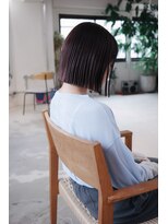 フェイヴィーズ(FavyS)&nbsp;アンブレラボルドーパツッと切りっぱなしボブ