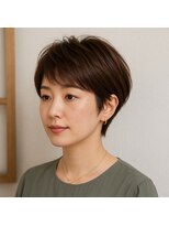 スープレックス ヘアーデザイン(SOUPREX HAIR DESIGN) 美フォルムショートレイヤー 20代 30代 40代 50代 60代