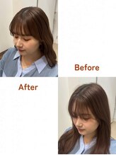 【Q5】同じ日にカラーは可能ですか？気になる部分だけかけられますか？