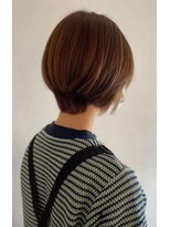 ボンド(hair salon bonD)&nbsp;骨格矯正コンパクトショート×立体感ハイライト
