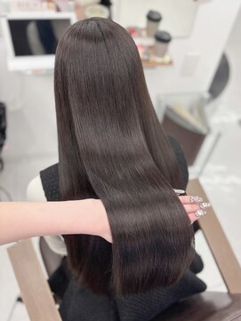ハピネス 梅田茶屋町店(HAPPINESS) 髪質改善 艶髪 チャコールグレー韓国ヘア 大阪 梅田