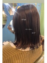 ハチ(.hachi)&nbsp;切りっぱなし ロブ