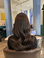 フリックヘアサロン 梅田茶屋町2号店(FLICK HAIR SALON)&nbsp;ロング/イルミナカラー/白髪ぼかし/透明感ヘア