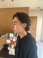 ゴットフロー(GOTTO FLOW)&nbsp;緩めサーフカール/黒髪パーマ/色気パーマ