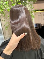 トータルビューティーサロン プリエ(prier)&nbsp;ブラウンベージュ/髪質改善トリートメント/透明感カラー