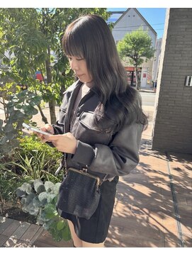 ネン(nen) ロング×アッシュグレー