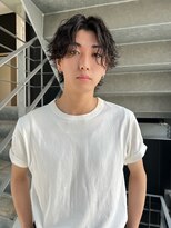 ヨンマルヨン(404) 大人清潔感×ルーズセンターパート