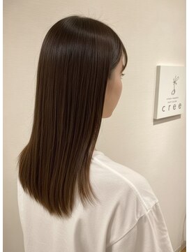 クリー(cree) cree美フォルムカット×髪質改善ヘアエステ【馬出髪質改善】
