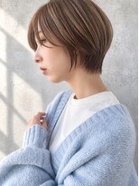 ミンクス 銀座店(MINX)&nbsp;小顔見え◎丸みショート×顔まわりカット