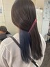 【イヤリングカラー価格破壊】ワンポイントブリーチ+艶カラー＿11660円