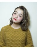 【salon de MiLK原宿】大人かわいいミディアムかきあげバング
