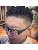 メンズサロン エーカッコシー(A C)&nbsp;7：3ヒートカール