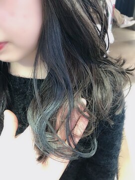 ロンド 表参道店(Lond) デザインカラー大学生さん必見＊インナーカラーシルバーパープル