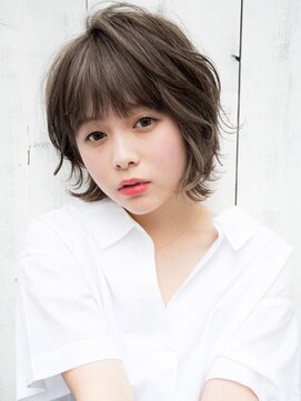 エイト 三軒茶屋店(EIGHT) 【EIGHT new hair style】甘めバング★ナチュラルショート
