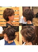 半年間の癖毛を活かす、クセ毛さんカット☆