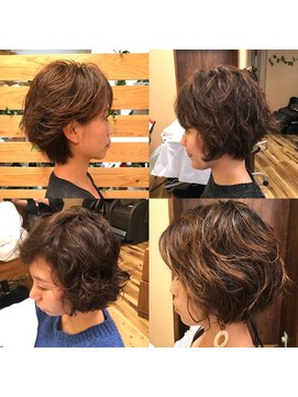 ピッカヘアーデザイン(PICKA hair-design) 半年間の癖毛を活かす、クセ毛さんカット☆