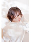 ナチュラルショートボブ