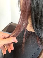 ヘアストーリー リズム(hair story r ism) 【イヤリングカラー/ピンク】[髪質改善/トリートメント]