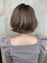 ニスル 町田店(NISURU)&nbsp;似合わせカット/大人ガーリー/ダークアッシュ/着物/町田/町田駅