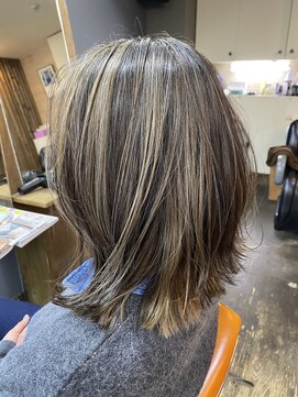 ガット ヘアー(GAT HAIR) 肩ライン外ハネ