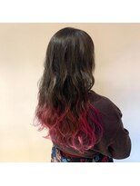 ネオヘアー 曳舟店(NEO Hair)&nbsp;裾カラーカシスピンク