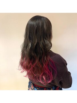 ネオヘアー 曳舟店(NEO Hair) 裾カラーカシスピンク