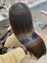 ジーナ 福岡千早(Zina)&nbsp;髪質改善＊大人かわいいコテ巻き＊デジタルパーマ【Zina千早】