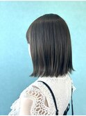 切りっぱなしスタイル