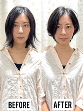 バサ 高田馬場店(BASSA) □Before→After□ 【高田馬場/顔タイプ診断】
