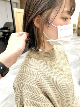 アノネ(anone) 髪質改善カラー×インナーカラー