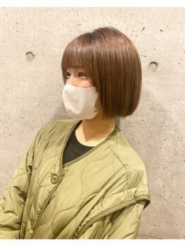 カプア 仙台駅前店(Kapua) ミニボブ/ミルクティーベージュ/１０代２０代人気◎