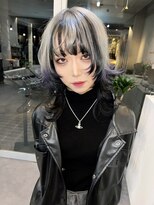 アリー(ally) 姫カット姫ウルフ中性ウルフレイヤーカットロングウルフカット