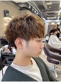 波巻きツイストスパイラルパーマ