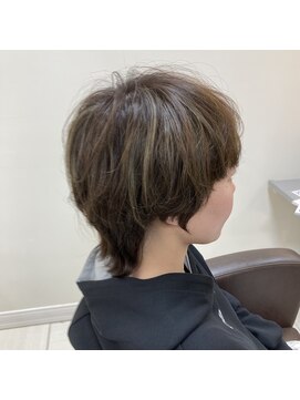 アールモンドヘア新世界 ♯ウルフスタイル♯マッシュウルフ