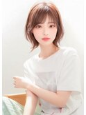 大人可愛い20代30代40代マッシュショートボブウルフレイヤーボブ