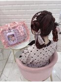 編み込みハートドーナツヘア＊まゆ