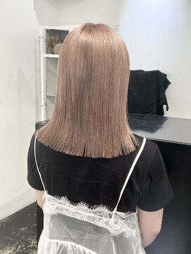 ココ 原宿(KOKO) 黒髪小顔クラゲヘアーオリーブグレーココアベージュ