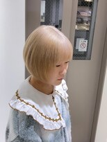 フレームプラス なんば駅前店(FRAME+)&nbsp;ミルクティーブロンド